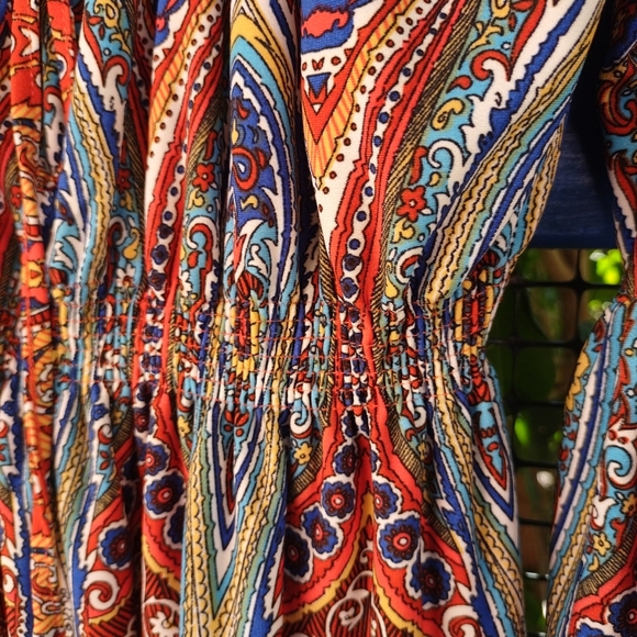 Colleen Lopez Multi-color Round Neck Blouse Size L - Picture 15 of 16